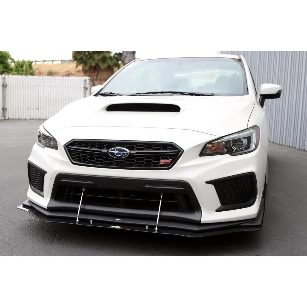 APR Carbon Fiber Front Splitter Factory Lip 2018-2021 WRX/STI - Image 4