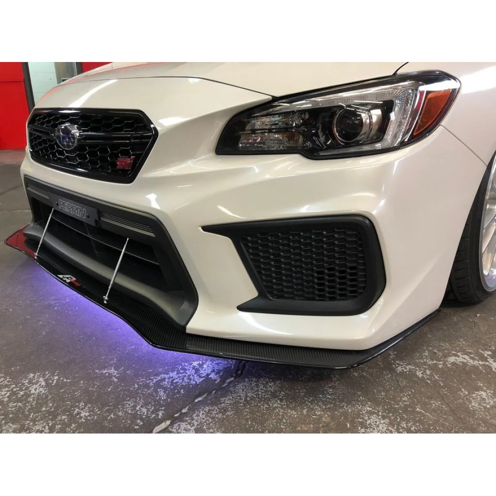 APR Carbon Fiber Front Splitter Stock Bumper 2018-2021 WRX/STI - Image 4