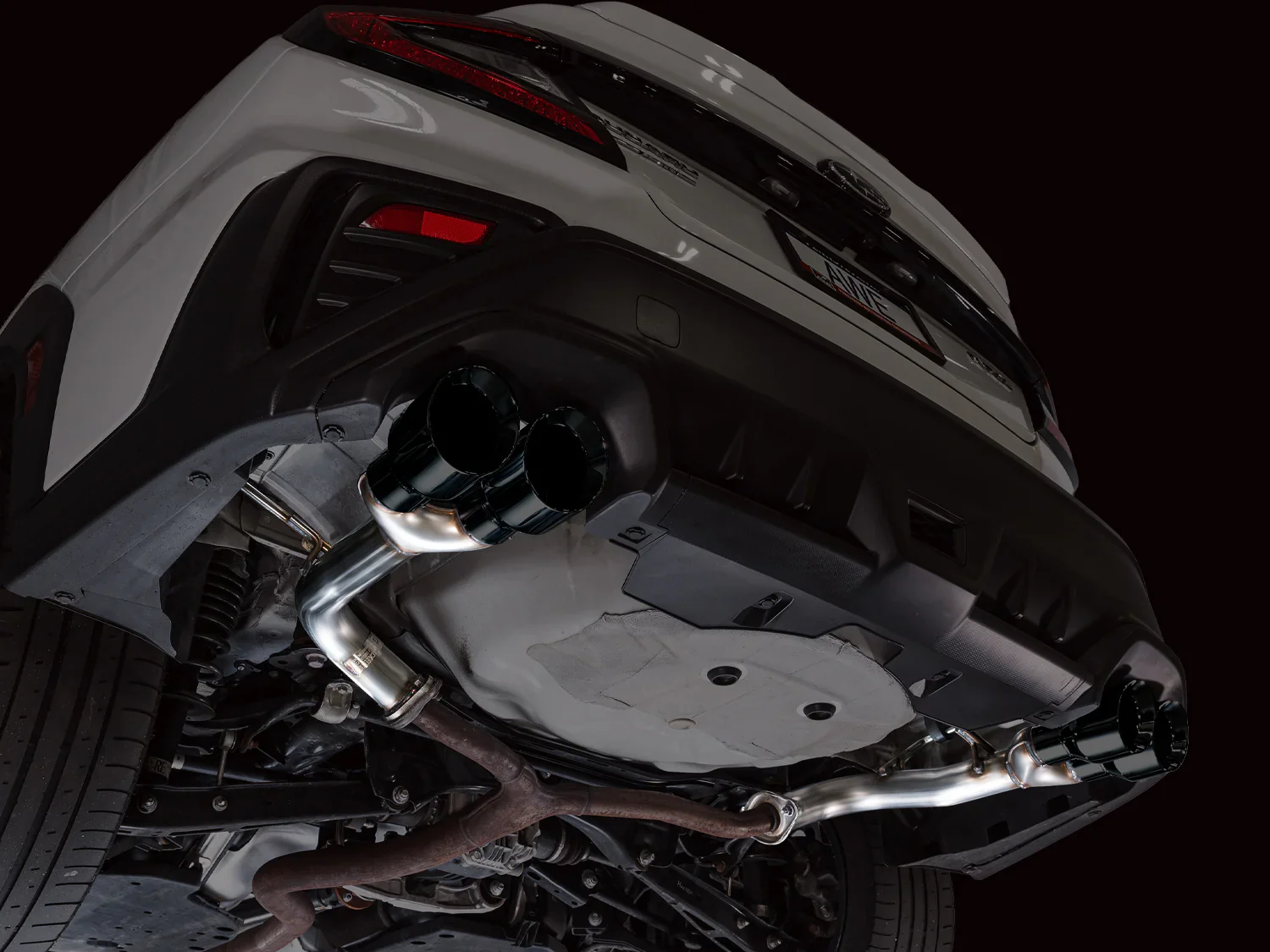 AWE Track Edition Axleback Exhaust w/ Diamond Black Tips 2022-2026 WRX - Image 9