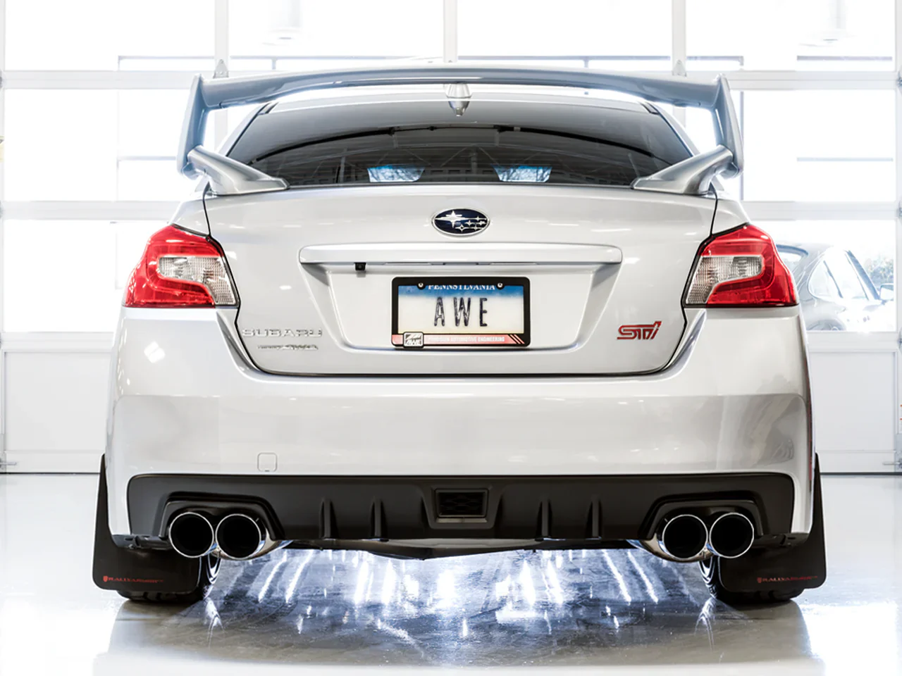 AWE Track Edition Catback Exhaust w/ Chrome Silver Tips 2011-2021 WRX / 2011-2021 STI - Image 6