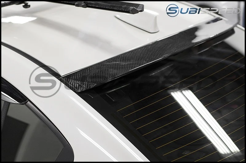 Carbon Reproductions Kaze Carbon Fiber Roof Spoiler 2015-2021 WRX/STI - Image 8