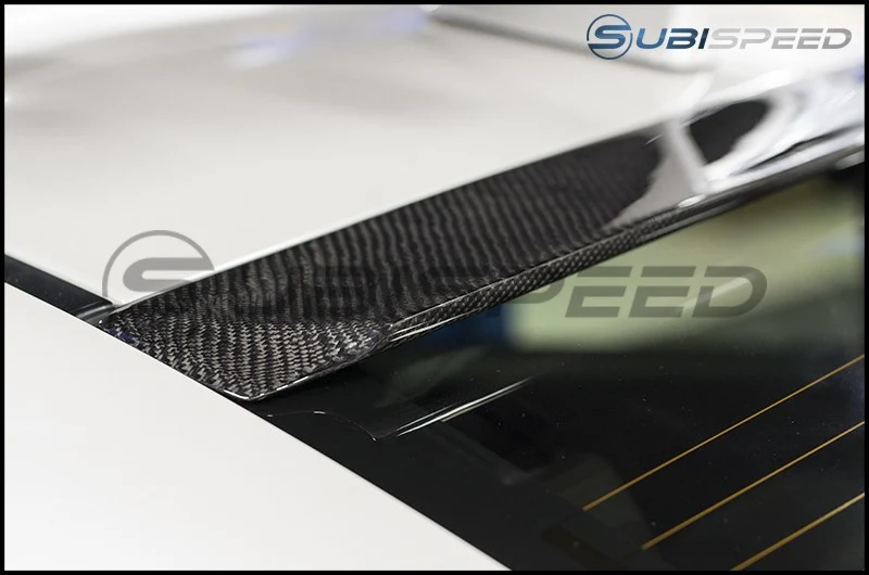 Carbon Reproductions Kaze Carbon Fiber Roof Spoiler 2015-2021 WRX/STI - Image 9