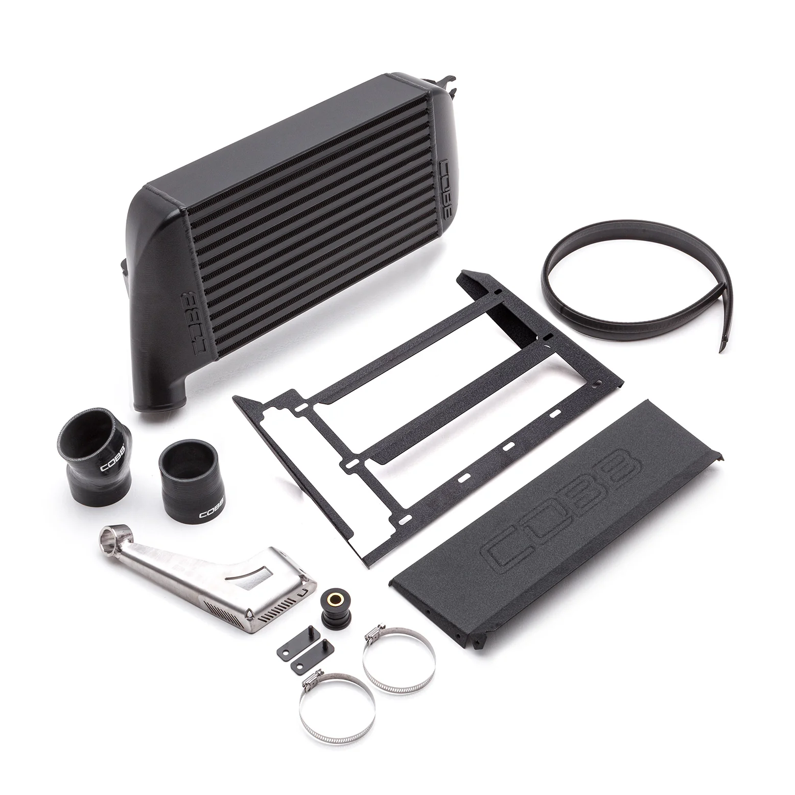 COBB Tuning Black Top Mount Intercooler Kit 2015-2021 WRX - Image 3