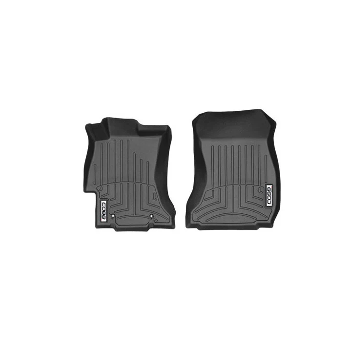COBB Tuning x WeatherTech Front and Rear Floorliner Set 2015-2021 WRX/STI - Image 2