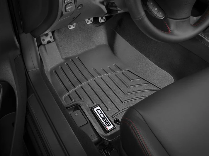 COBB x WeatherTech Front and Rear Floorliner Set 2008-2014 WRX/STI - Image 4