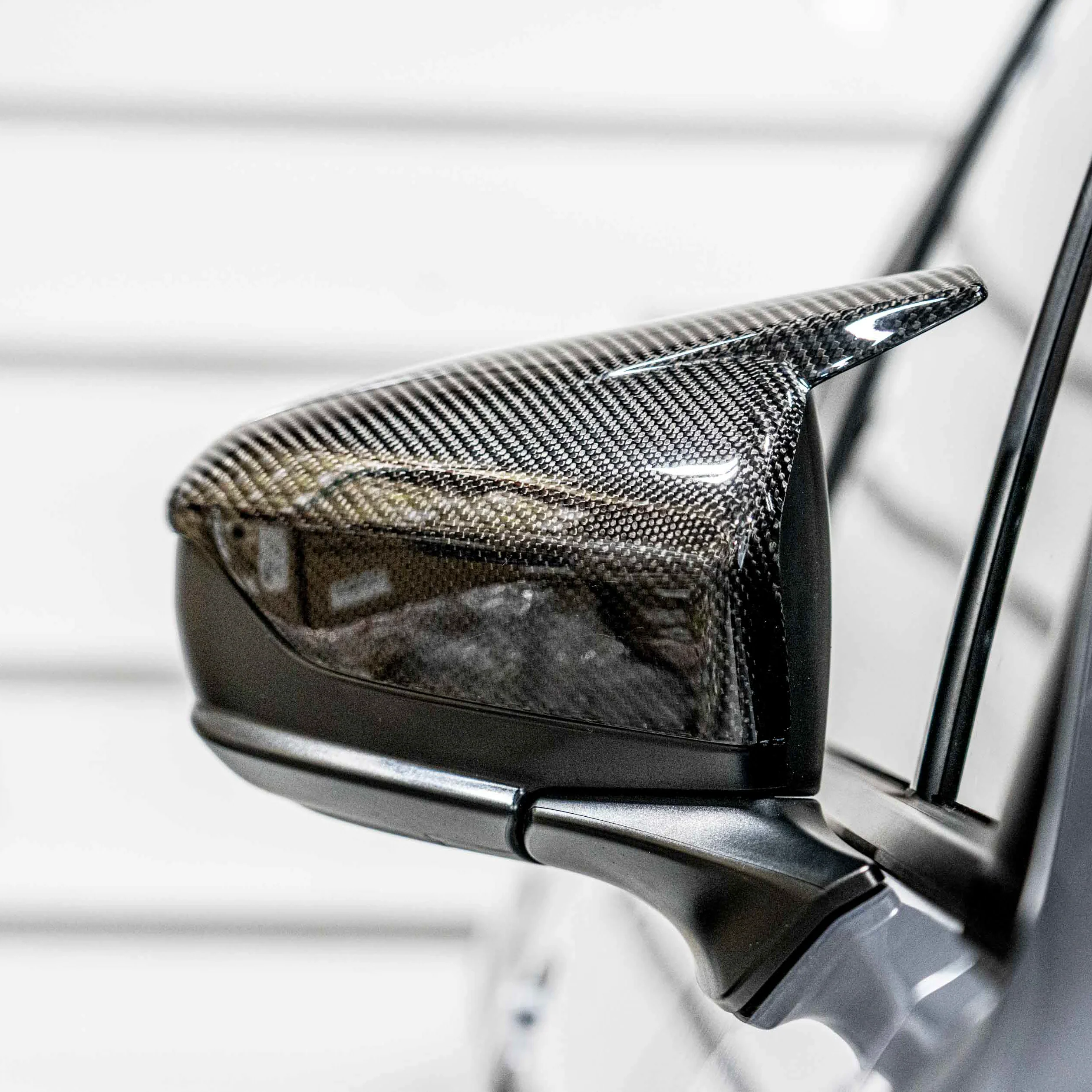 Compressive Tuning Arrowhead Carbon Fiber Mirror Caps 2022+ WRX - Image 3