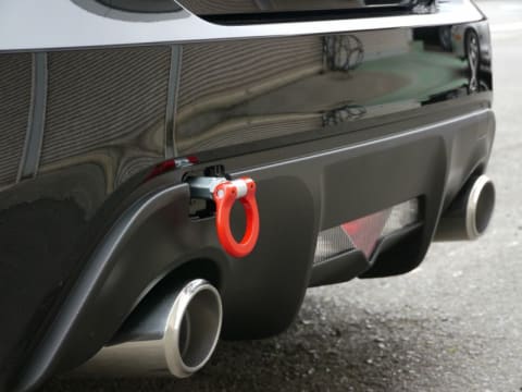 Cusco Rear Tow Hook Red 2011-2021 WRX/STI - Image 3