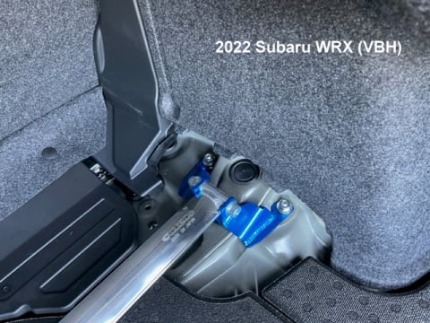Cusco Type OS Rear Strut Tower Bar 2022+ WRX - Image 4