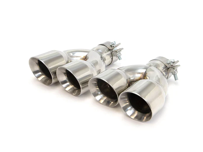 FactionFab Axle Back Exhaust Polished Tip 2022+ WRX - Image 4