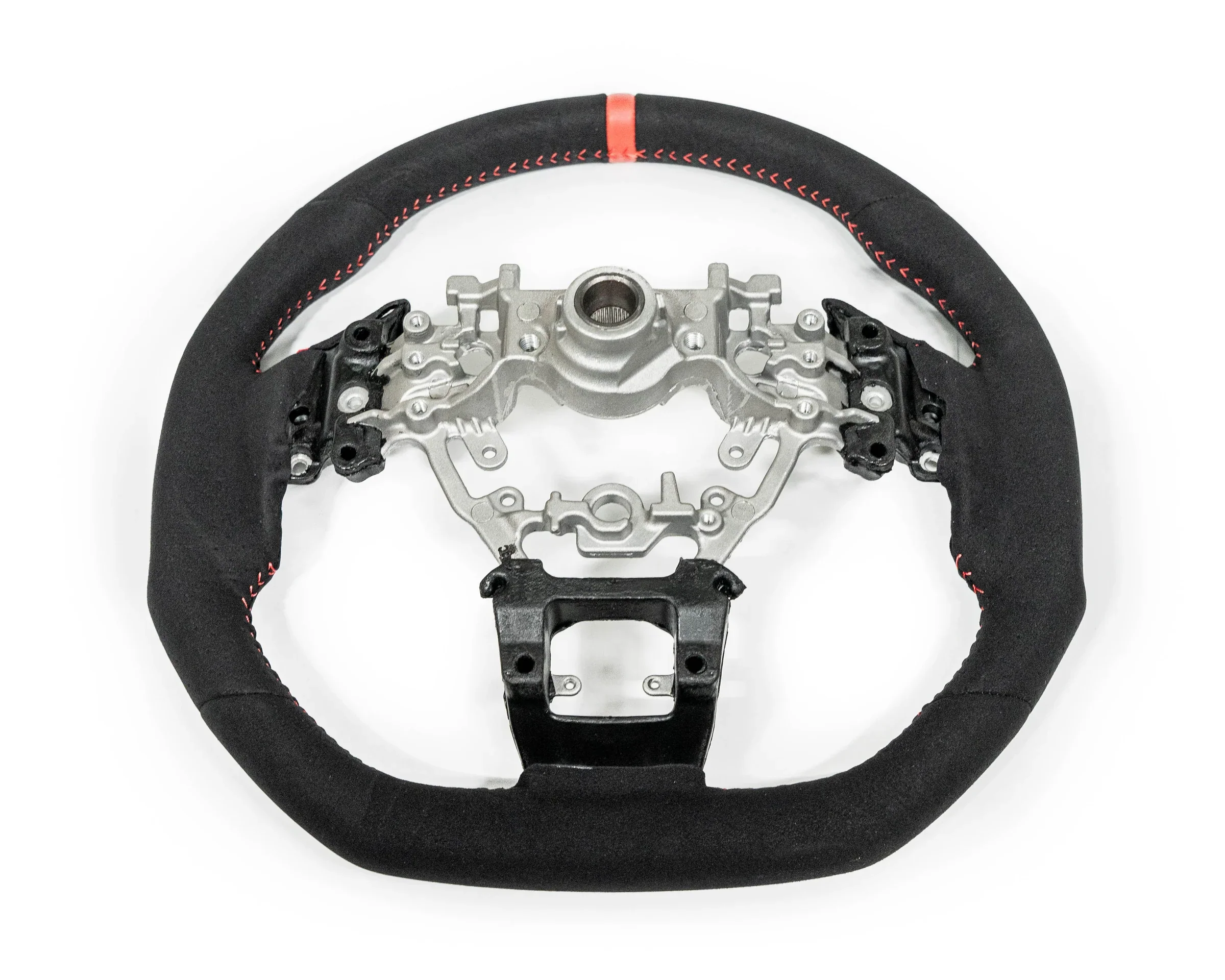 FactionFab Suede Steering Wheel 2022-2026 WRX - Image 4