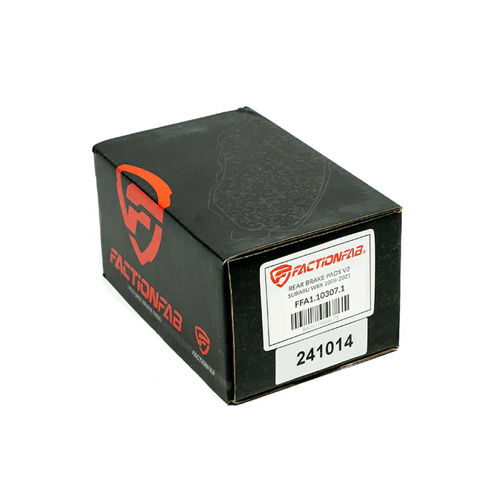 FactionFab V2 Rear Brake Pads 2008-2021 WRX - Image 4