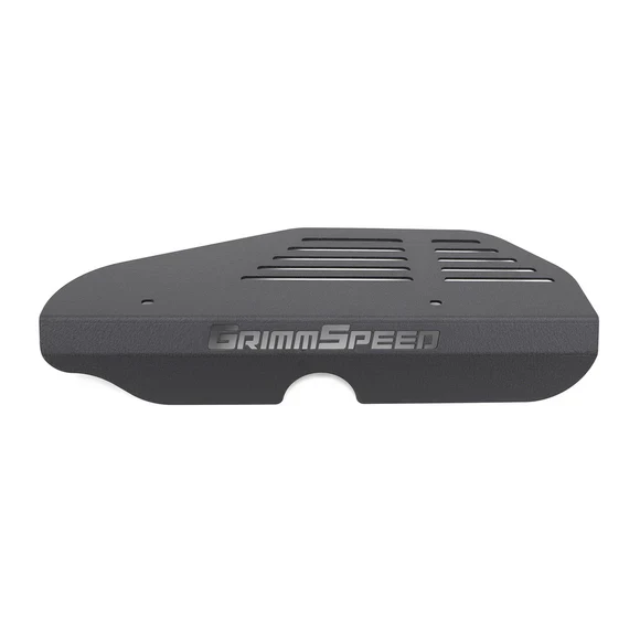 GrimmSpeed Black Alternator Cover 2002-2014 WRX / 2004-2021 STI - Image 3