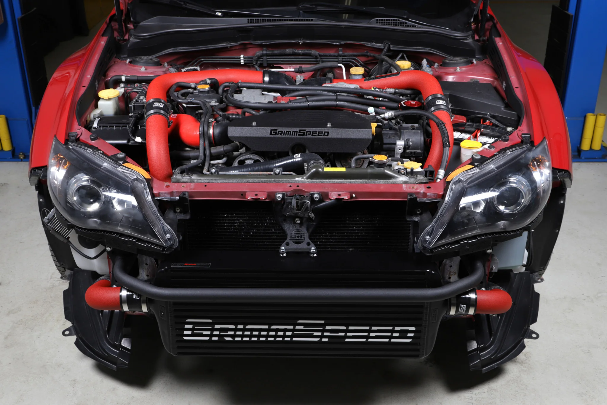 GrimmSpeed Front Mount Intercooler Bumper Bar 2015-2021 WRX/STI - Image 3