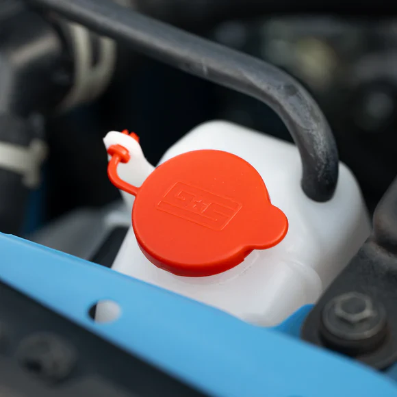 GrimmSpeed Red Engine Bay Dress-Up Caps 2022+ WRX - Image 4