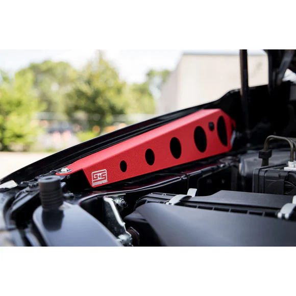 GrimmSpeed Red Fender Shrouds 2015-2021 WRX / 2015-2021 STI - Image 2