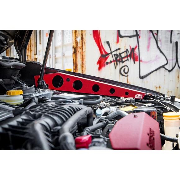 GrimmSpeed Red Fender Shrouds 2015-2021 WRX / 2015-2021 STI - Image 3