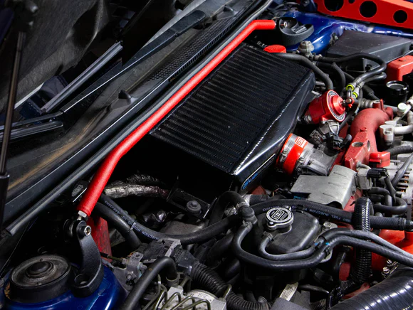 GrimmSpeed Red Strut Bar 2015-2021 WRX/STI - Image 6