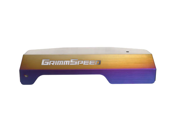 GrimmSpeed Titanium Pulley Cover 2015–2021 WRX - Image 4
