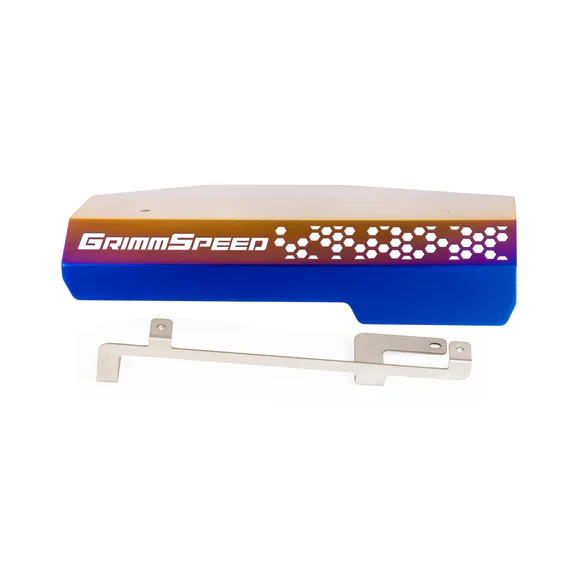 GrimmSpeed Titanium Pulley Cover 2022+ WRX - Image 2