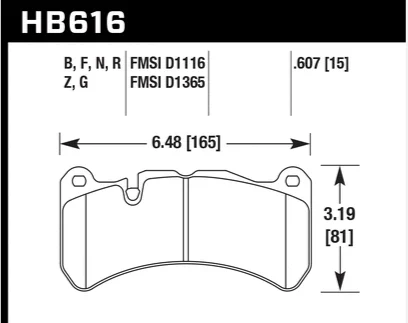 Hawk Ceramic Front Brake Pads 2024+ WRX / 2018-2021 STI - Image 4