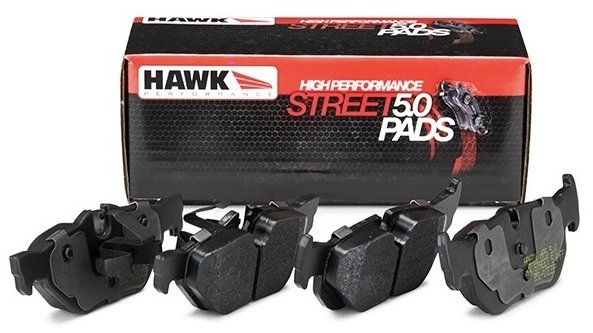 Hawk HPS 5.0 Rear Brake Pads 2006-2007 WRX