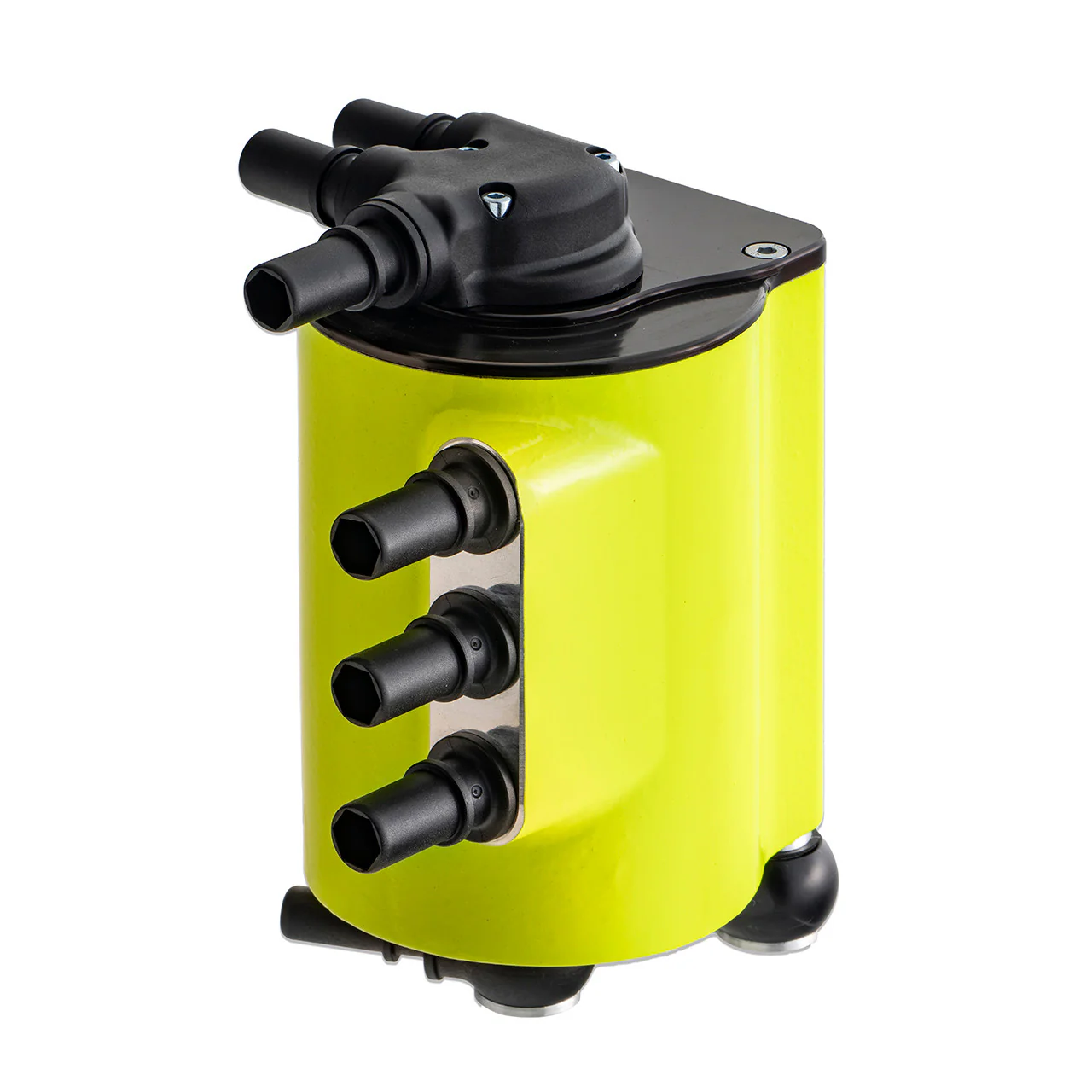 IAG Neon Yellow Street Series Air Oil Separator 2008-2014 WRX / 2008-2021 STI - Image 4