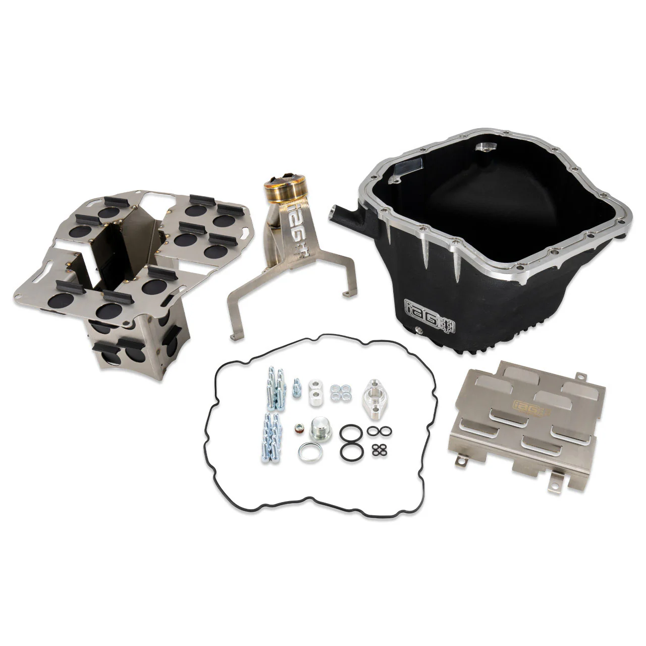 IAG Black Competition Series Oil Pan Package 2002-2014 WRX / 2004-2021 STI