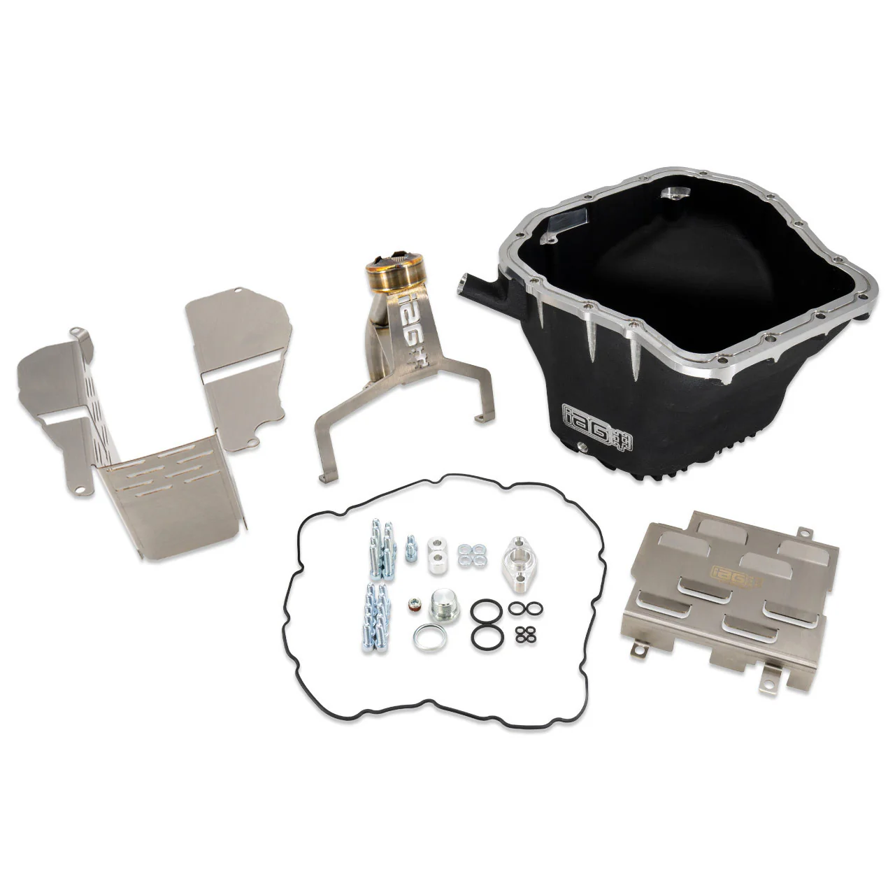 IAG Black Street Series Oil Pan Package 2002-2014 WRX / 2004-2021 STI