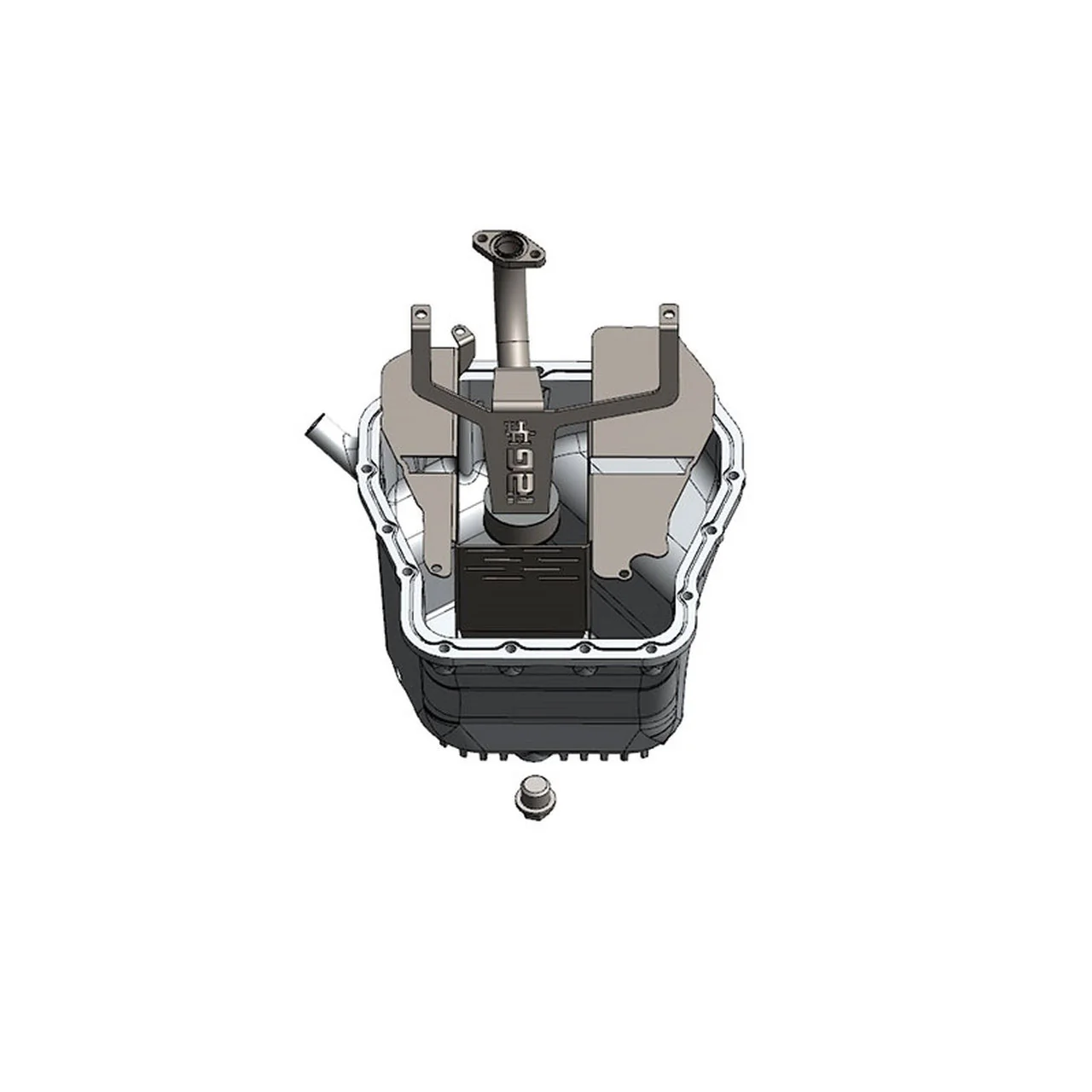 IAG Black Street Series Oil Pan Package 2002-2014 WRX / 2004-2021 STI - Image 9