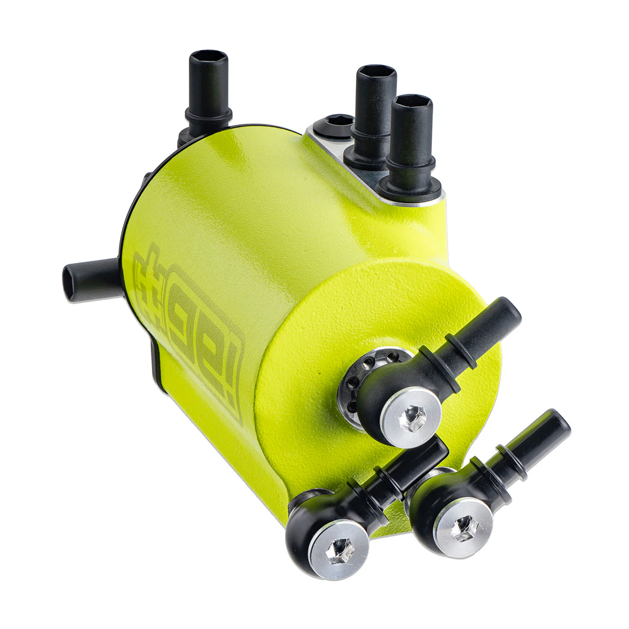 IAG Street Series Neon Yellow Air Oil Separator 2022+ WRX - Image 6