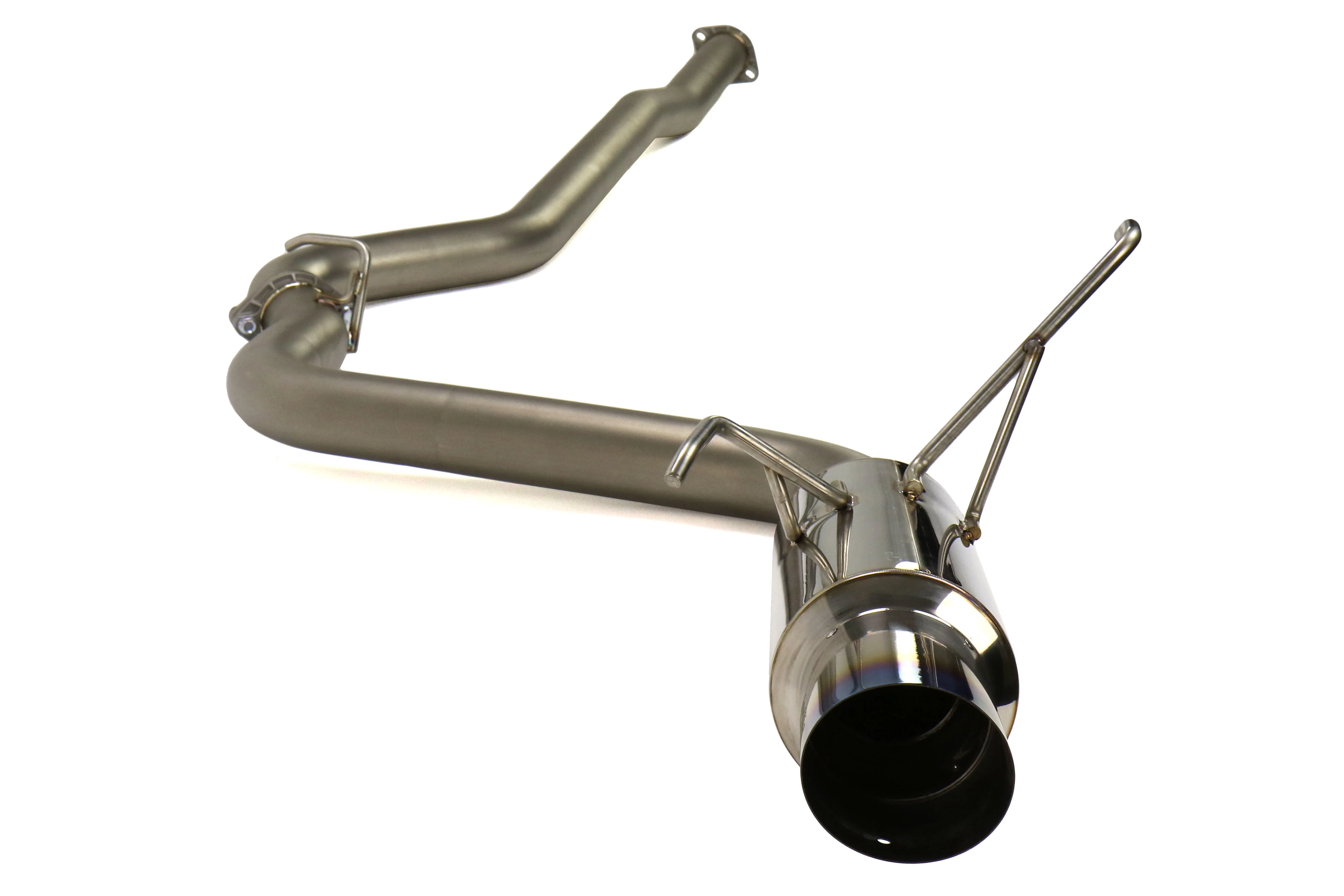 Invidia N1 Catback Exhaust w/ Bead Blasted Piping Titanium Tip 2015-2021 WRX / 2015-2021 STI - Image 2