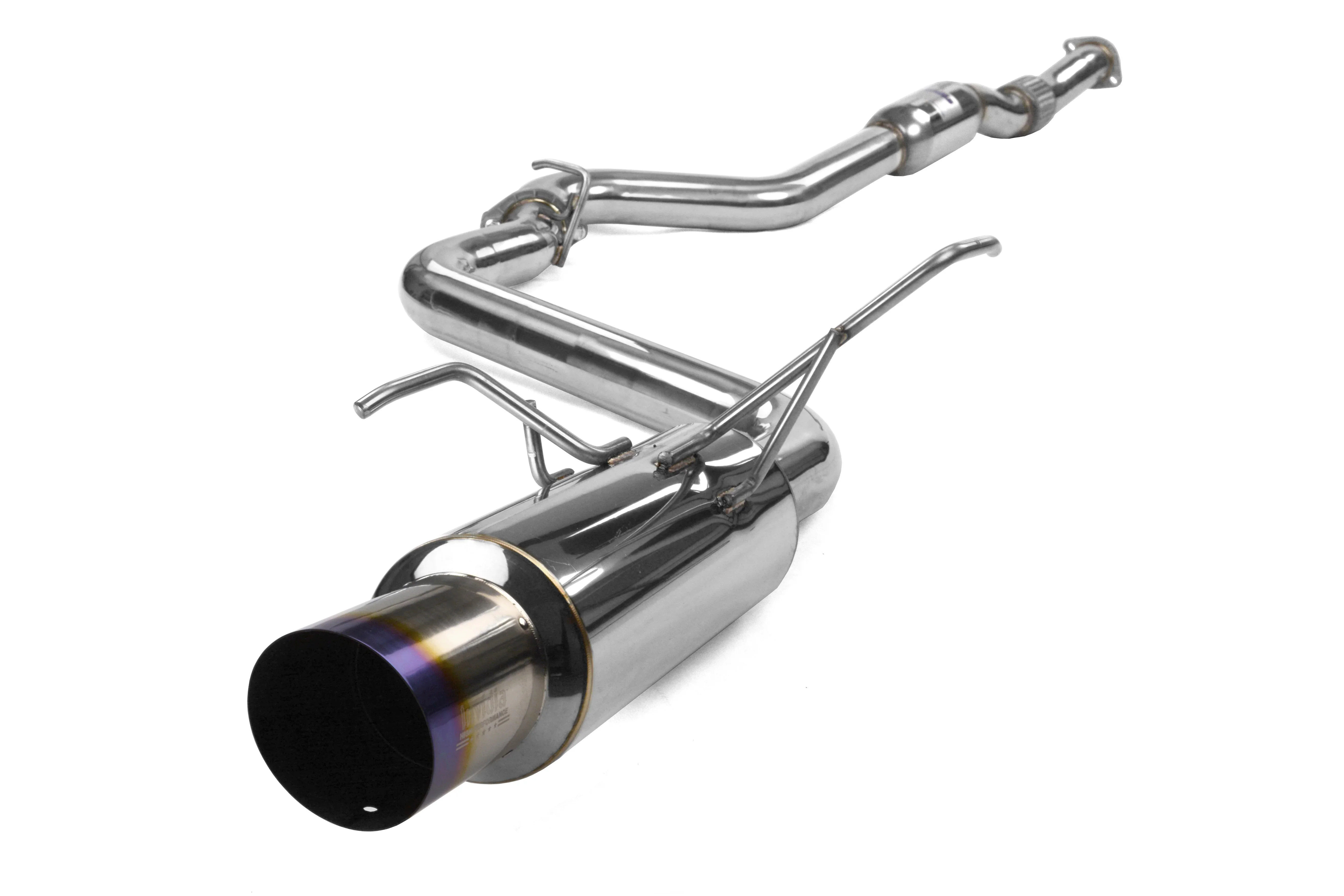 Invidia Single N1 Titanium Burnt Tip Catback Exhaust 2022-2026 WRX