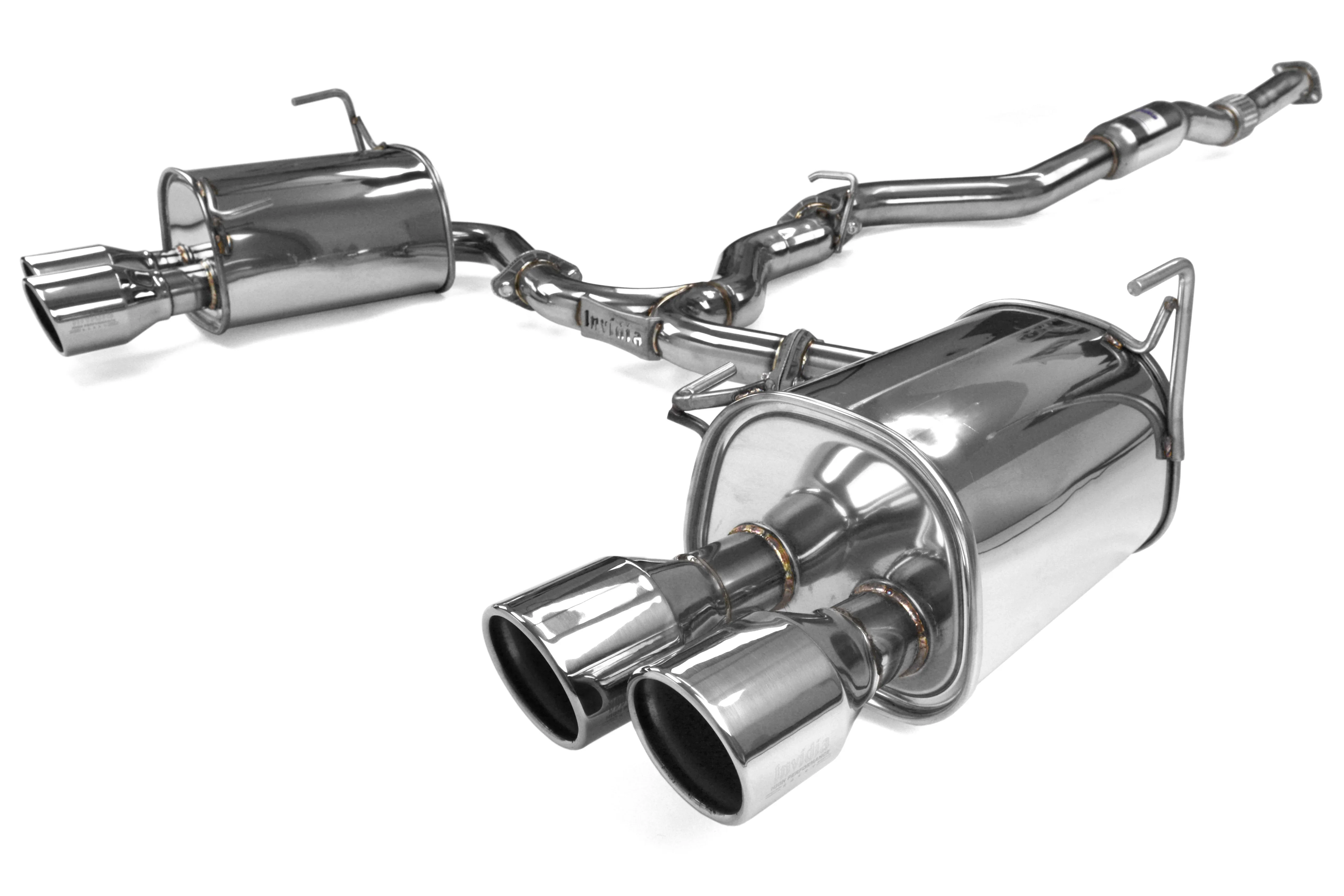 Invidia Q300 Stainless Tip Catback Exhaust 2015-2021 WRX / 2015-2021 STI