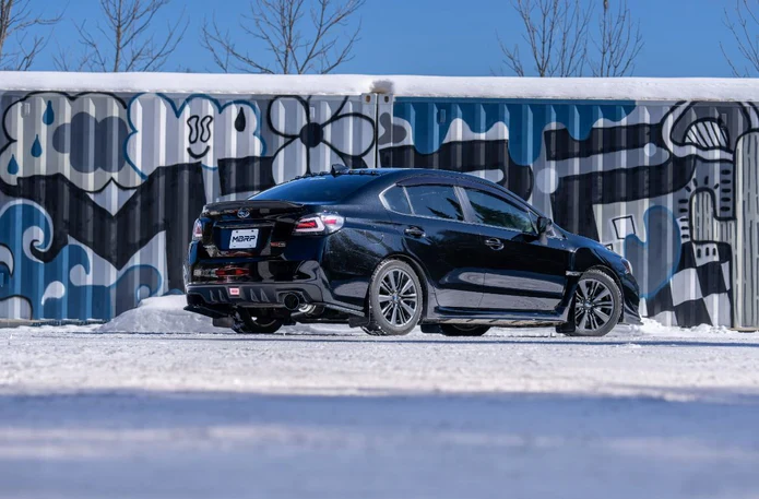 MBRP Armor Pro Series Single Exit Catback w/ Polished Tip 2011-2021 WRX/STI Sedan - Image 3