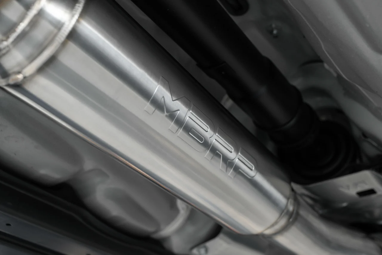 MBRP Race 3" Carbon Fiber Quad Tip Catback Exhaust 2015-2021 WRX/STI - Image 2