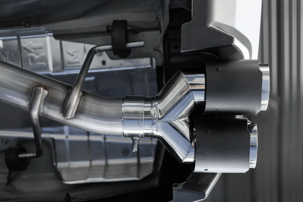 MBRP Race 3" Carbon Fiber Quad Tip Catback Exhaust 2015-2021 WRX/STI - Image 6