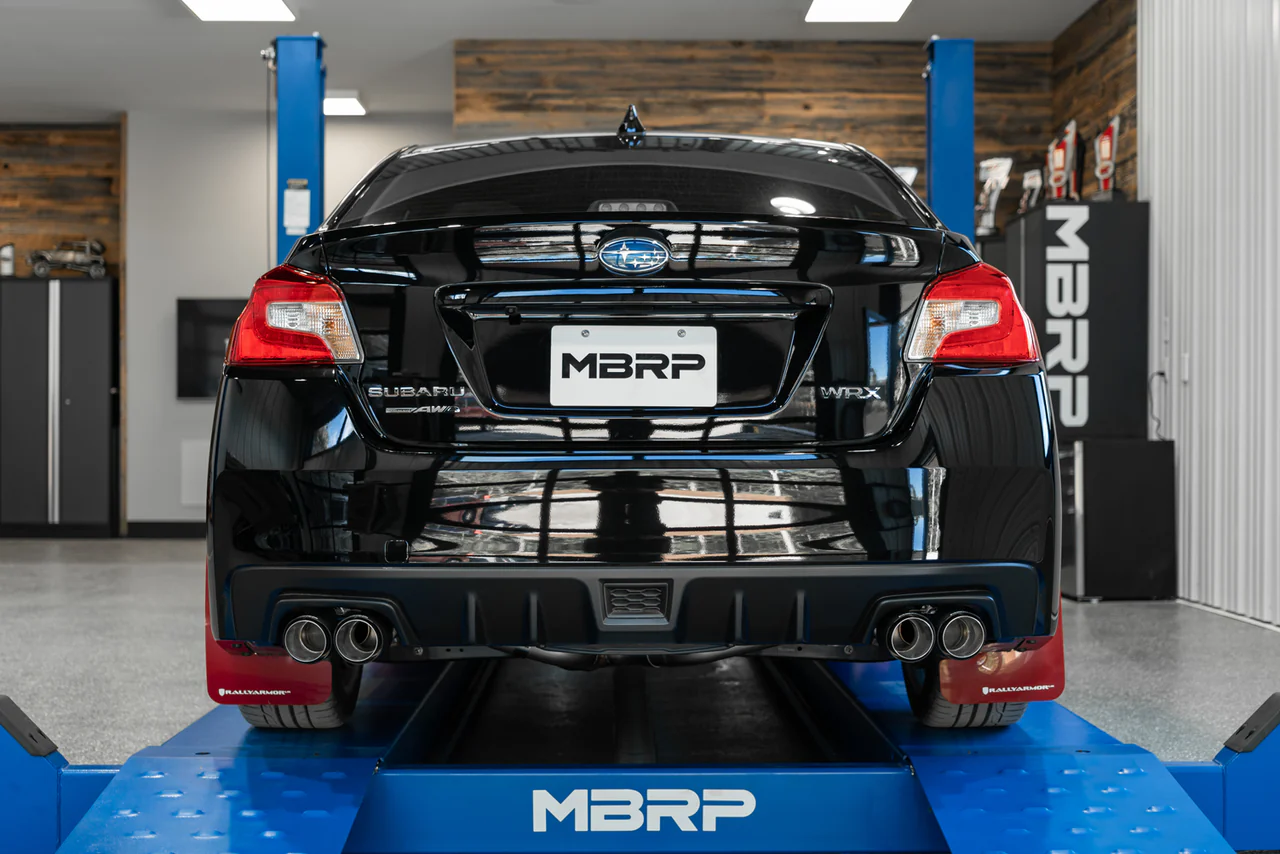MBRP Race 3" Carbon Fiber Quad Tip Catback Exhaust 2015-2021 WRX/STI - Image 7