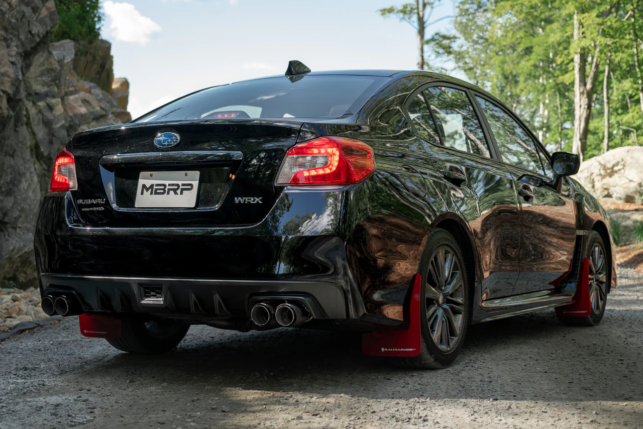 MBRP Race 3" Carbon Fiber Quad Tip Catback Exhaust 2015-2021 WRX/STI - Image 9