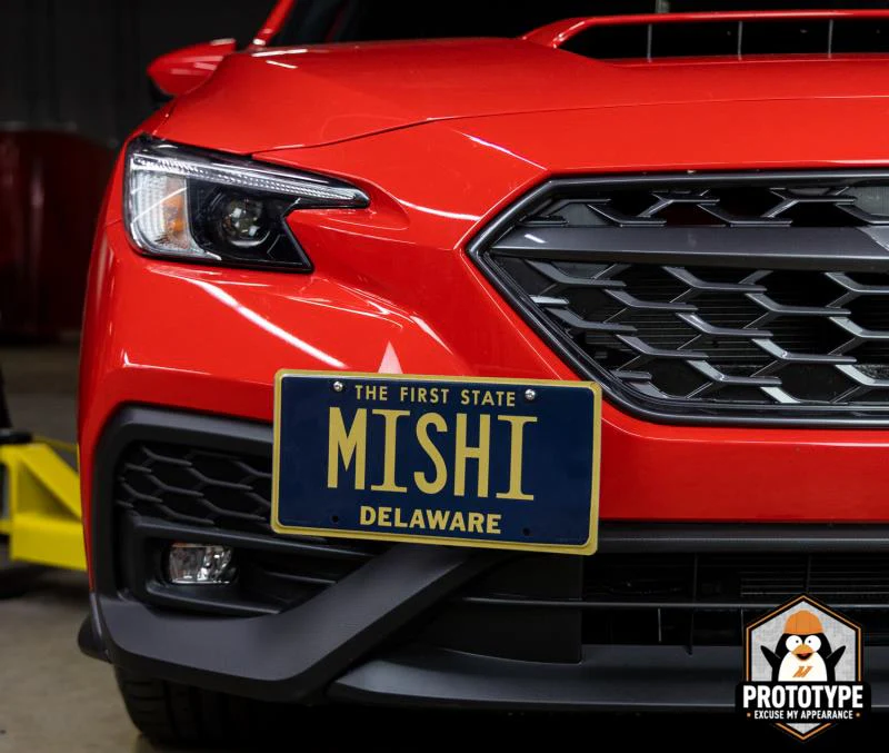 Mishimoto License Plate Relocation Kit 2022+ WRX - Image 6