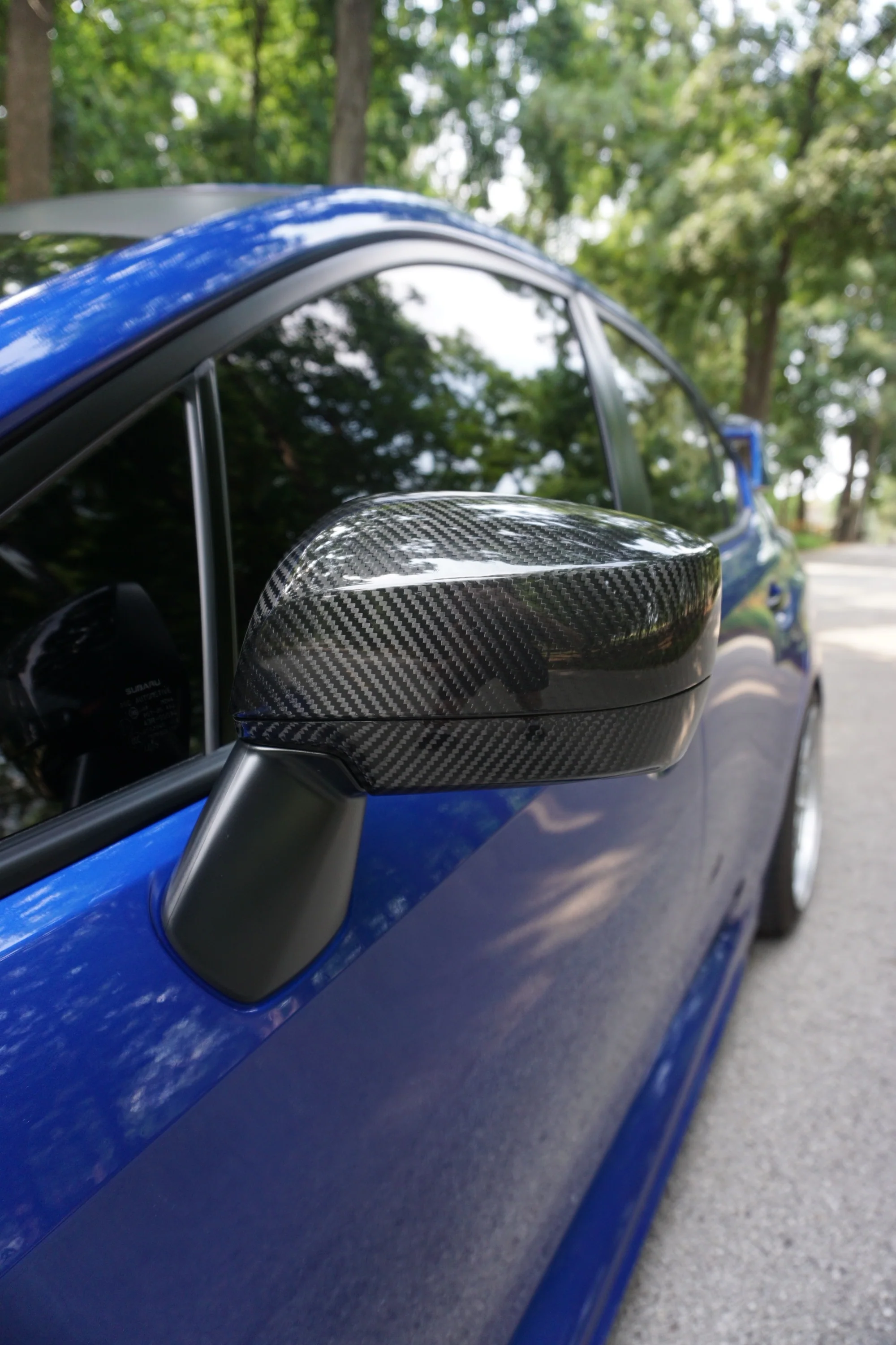 MSP Carbon Fiber Mirror Covers 2015-2021 WRX - Image 5