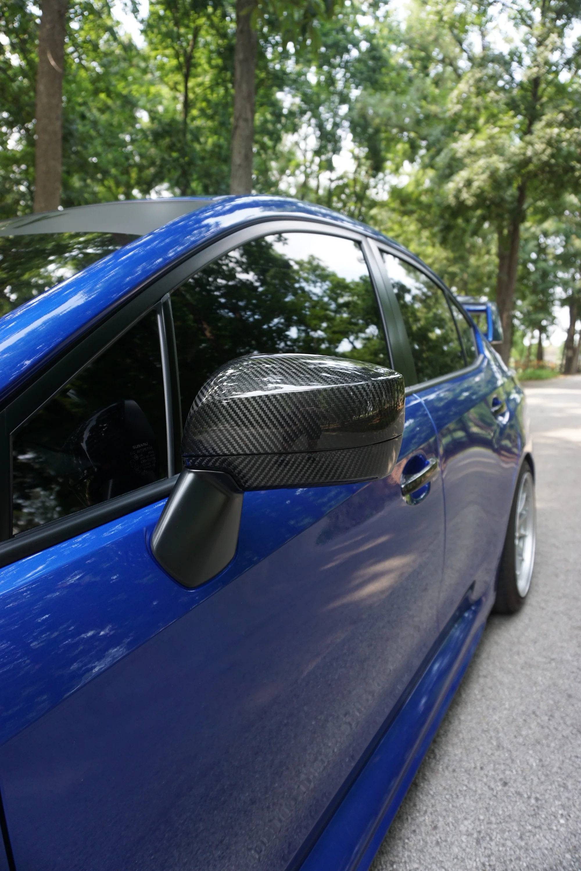 MSP Carbon Fiber Lower Mirror Covers 2015-2021 WRX / 2015-2021 STI - Image 3