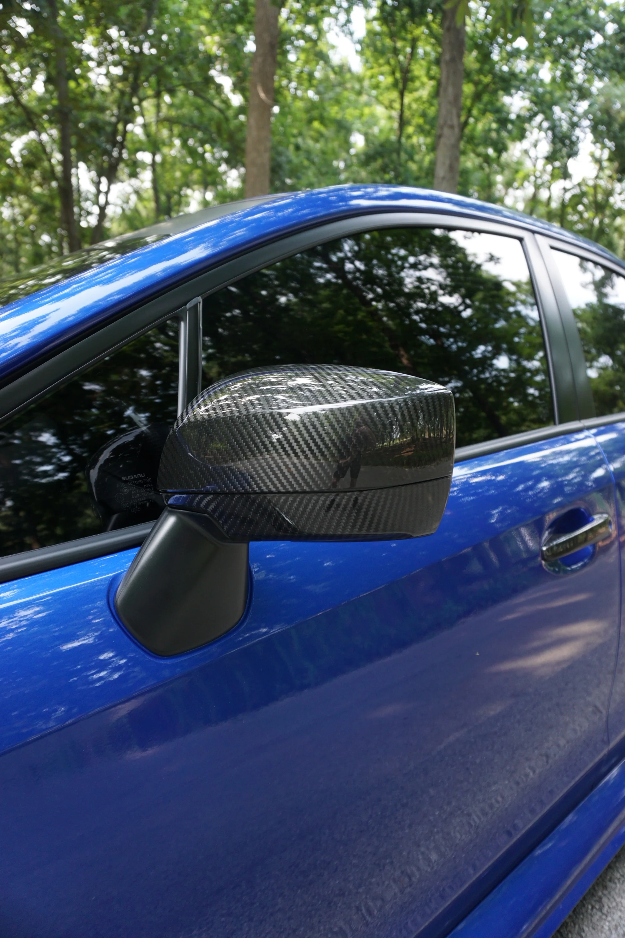 MSP Carbon Fiber Lower Mirror Covers 2015-2021 WRX / 2015-2021 STI - Image 4