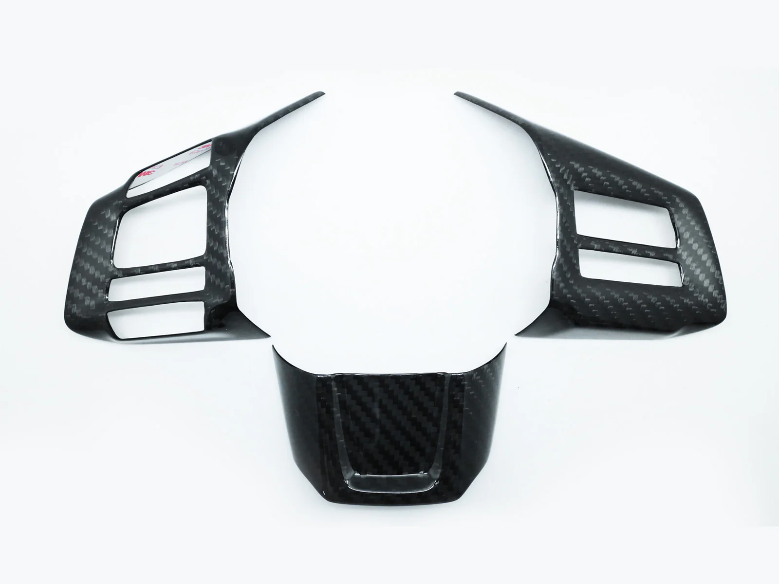 MSP Carbon Fiber Steering Wheel Covers 2015-2021 WRX / 2015-2021 STI - Image 2