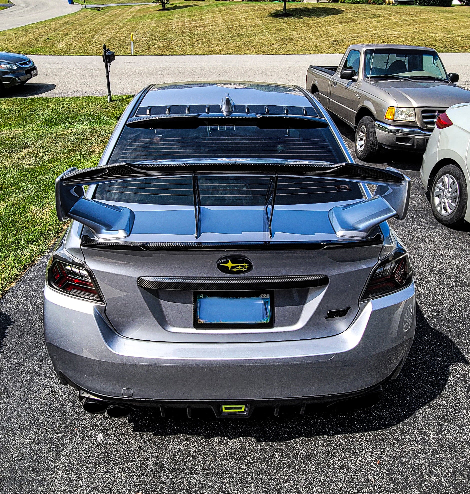 MSP Carbon Fiber Wing Gurney V2 2015-2021 WRX / 2015-2021 STI - Image 5