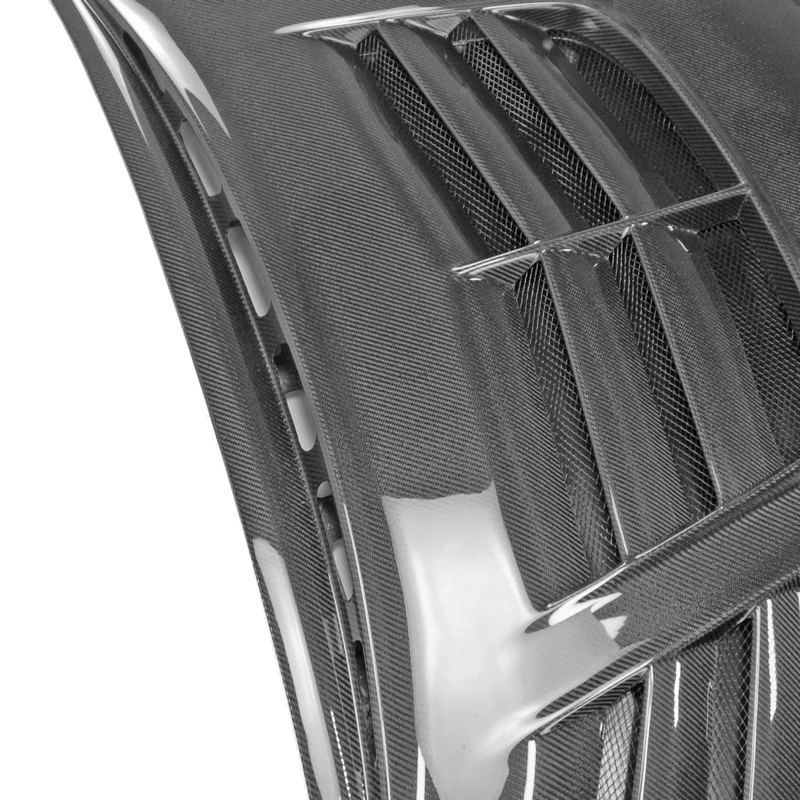 MSP Double Sided Circuit Style Carbon Fiber Hood 2015-2021 WRX / 2015-2021 STI - Image 5