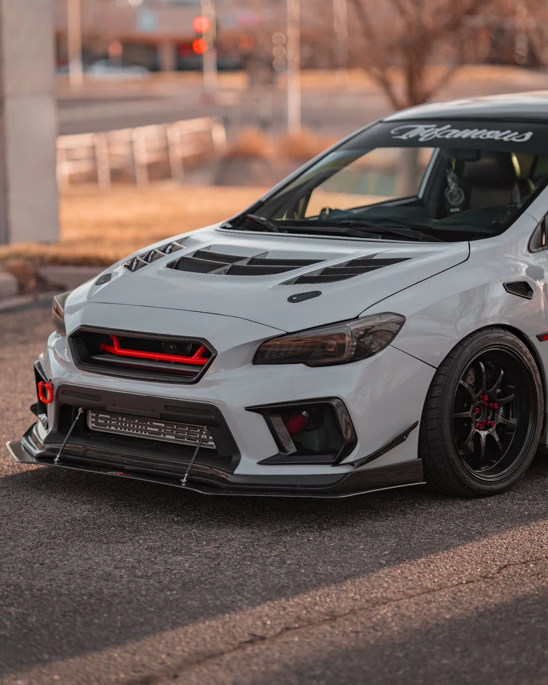 MSP Double Sided Circuit Style Carbon Fiber Hood 2015-2021 WRX / 2015-2021 STI - Image 8