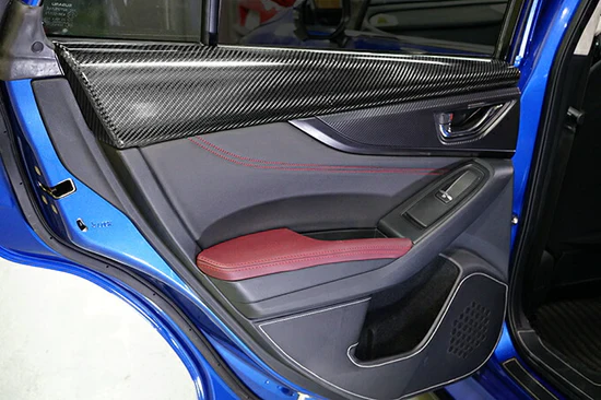 MSP Dry Carbon Rear Inner Door Trim Cover 2022+ WRX - Image 6