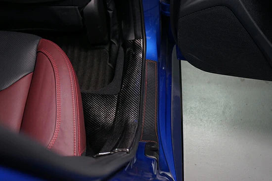 MSP Dry Carbon Rear Scuff Plate Cover 2022+ WRX - Image 3
