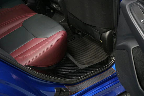MSP Dry Carbon Rear Scuff Plate Cover 2022+ WRX - Image 5