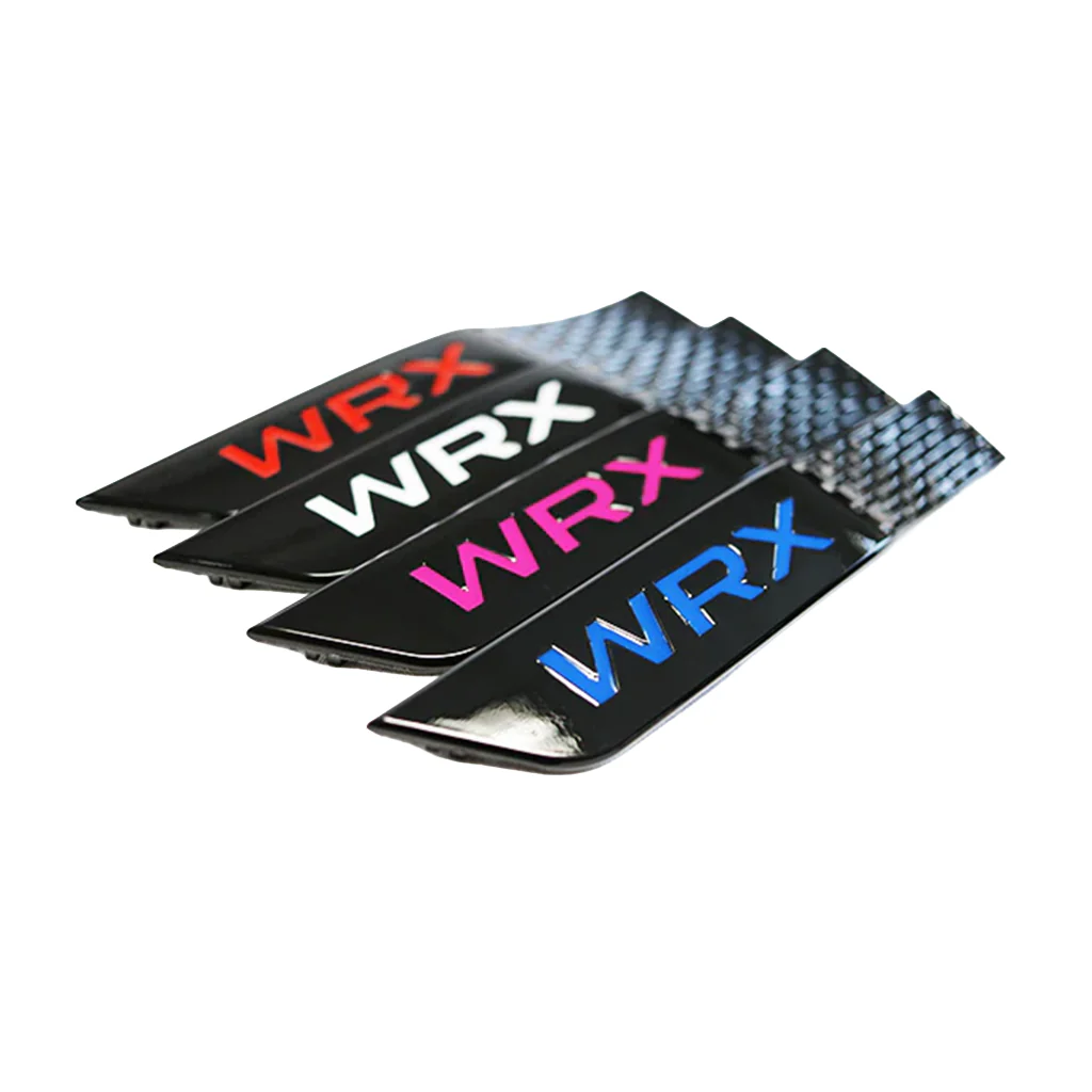 MSP Gloss Black WRX Fender Badges 2015-2021 WRX
